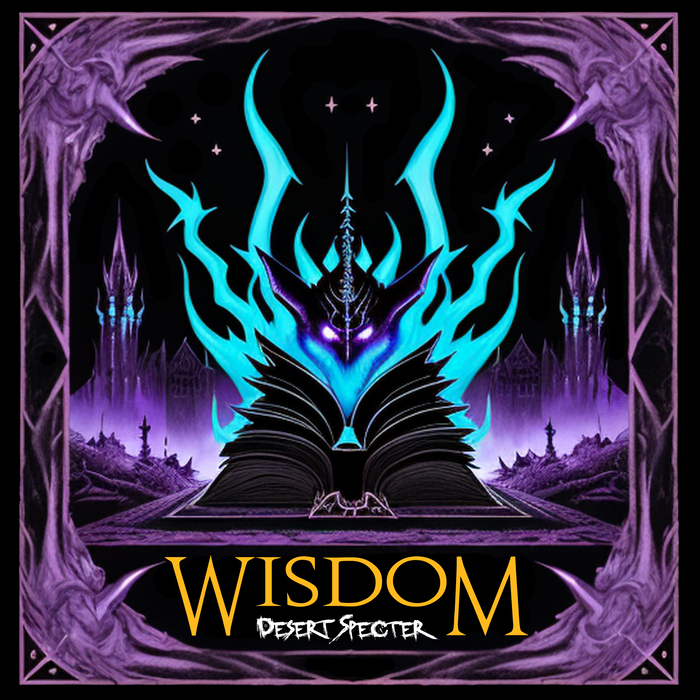 Wisdom - Single by Desert Specter, gothic album cover art